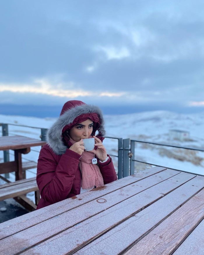 Ashanty kulineran di Cappadocia