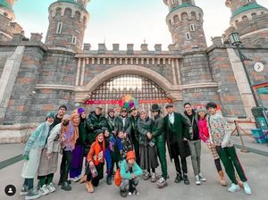 8 Foto Reuni Keluarga Aurel & Atta di Turki Sebelum Ashanty Positif Corona
