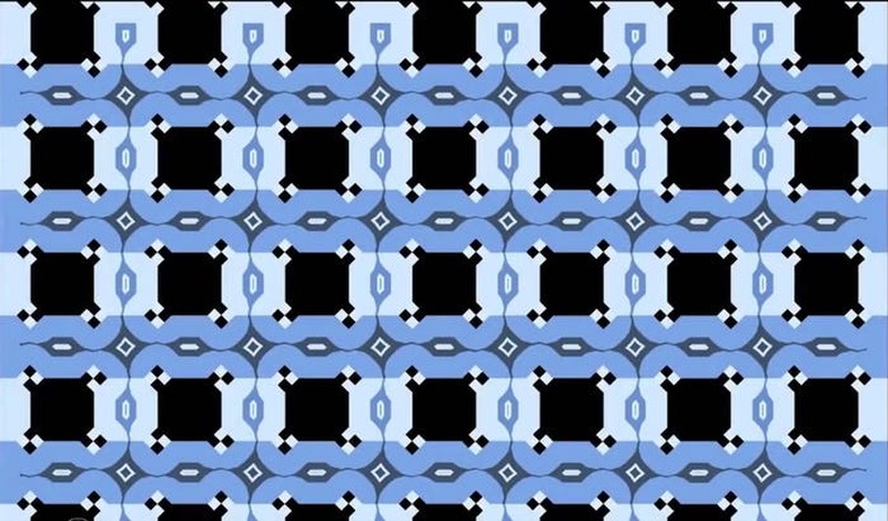 Foto ilusi optik memusingkan