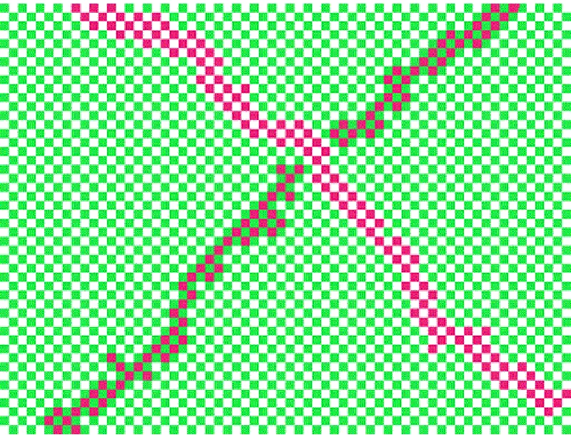 Foto ilusi optik memusingkan