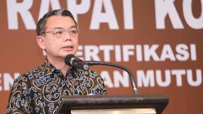 Komisioner BNSP Aldo Tobing