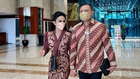 Krisdayanti dan Raul Lemos di Gedung DPR RI. Foto: Instagram Krisdayanti