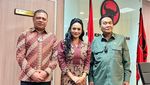 Raul Lemos Temani Krisdayanti Ngantor di DPR