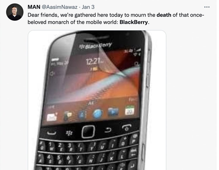 Meme BlackBerry