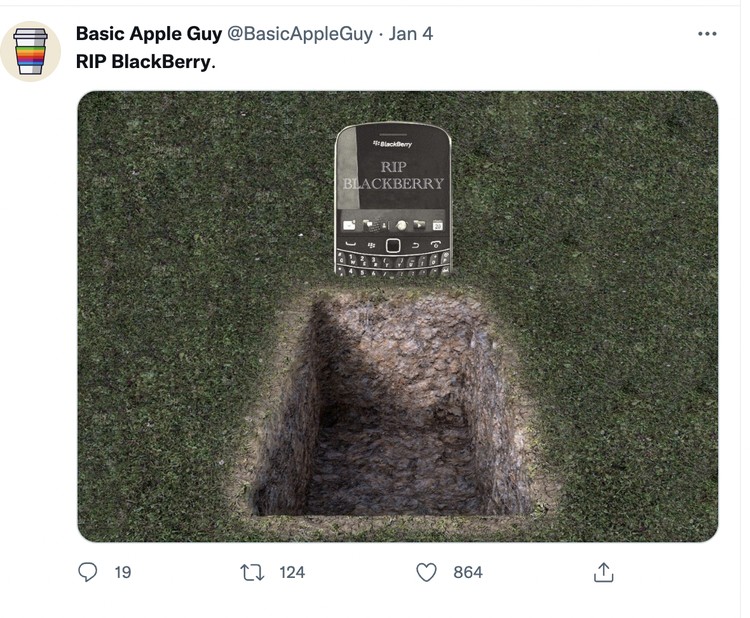Meme BlackBerry