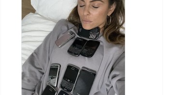 RIP BlackBerry, terima kasih atas pelayananmu, tulis mantan pengguna yang banyak memiliki BlackBerry ini. Foto: Twitter