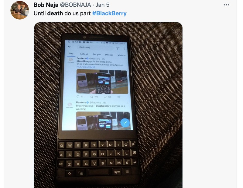 Meme BlackBerry