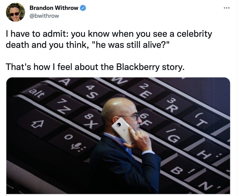 Meme BlackBerry