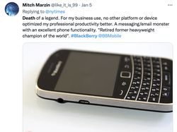 Kematian BlackBerry Bikin Para Mantan Berduka