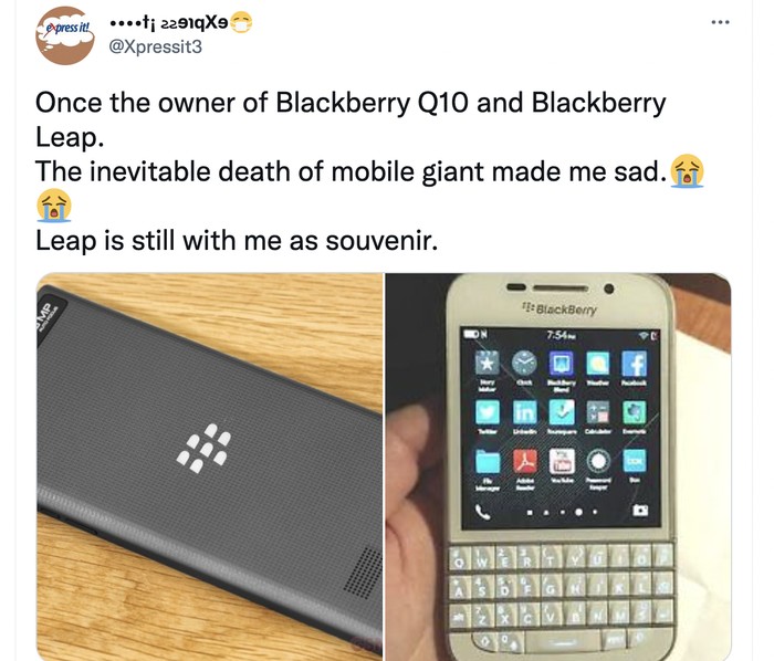 Meme BlackBerry