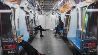 Perlu diingat, waktu maksimal perjalanan untuk mendapatkan tarif integrasi ini adalah 180 menit. Artinya, pengguna harus menyelesaikan sekali perjalanannya menggunakan integrasi moda tidak lebih dari tiga jam. Foto: ANTARA FOTO/Akbar Nugroho Gumay