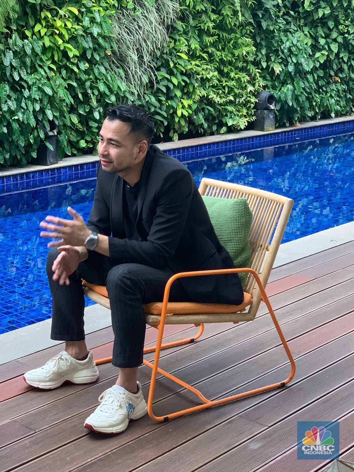 Raffi Ahmad (CNBC Indonesia/ Valentina Angel )