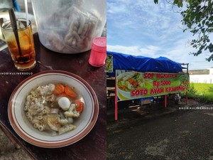 Langka! Warung Makan Ini Tawarkan Menu Sop Manten Seharga Rp 5.000