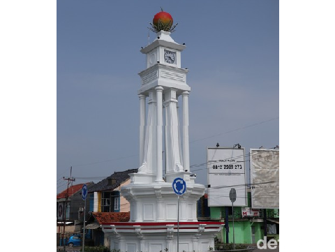 Tugu Mangga Gedong Gincu di Majalengka, Jabar