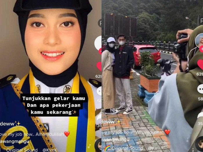 Kisah wanita yang viral di media sosial. Kisah wanita yang viral di media sosial.