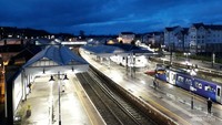 Stasiun Stirling sibuk menjelang Natal