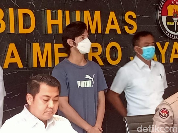 Rilis Penangkapan Naufal Samudra di Pola Metro Jaya