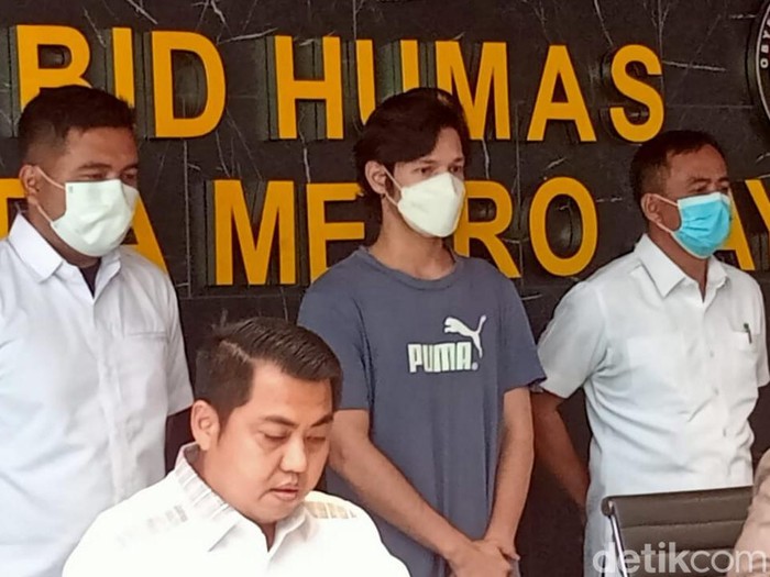 Rilis Penangkapan Naufal Samudra di Pola Metro Jaya