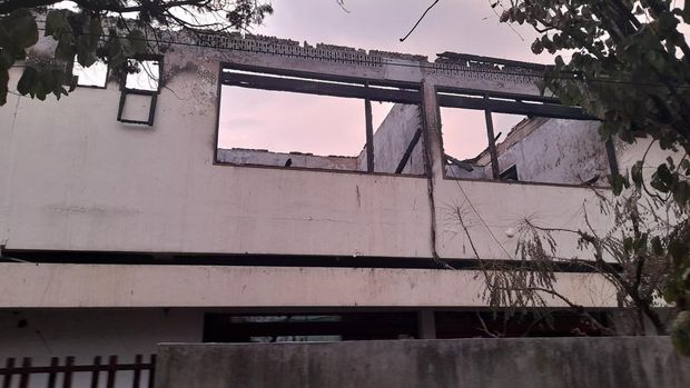 Rumah di Cilandak Jaksel kebakaran