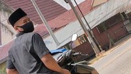 Ditangkap! Ini Tampang Pria Viral Onani di Jalanan Rokan Hilir Riau