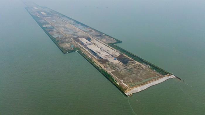 Terowongan Taihu di China, terowongan bawah air