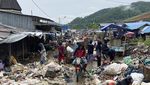 Aktivitas Pasar Youtefa Jayapura Usai Banjir