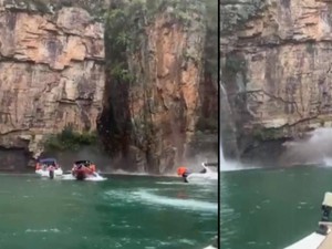 Tebing Danau di Brasil Runtuh Timpa Wisatawan, 8 Orang Tewas-2 Hilang