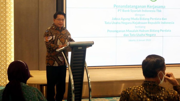 BSI-Kejaksaan Agung Bersinergi Perkuat Literasi Syariah Bank Syariah Indonesia bersinergi dengan Kejaksaan Agung RI. Hal ini untuk mendorong literasi perbankan syariah dan penanganan masalah hukum perdata dan tata usaha negara.