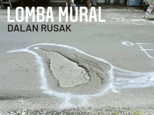 Lomba Mural di Jalan Rusak-Ancaman Pidana Jebakan Tikus Listrik