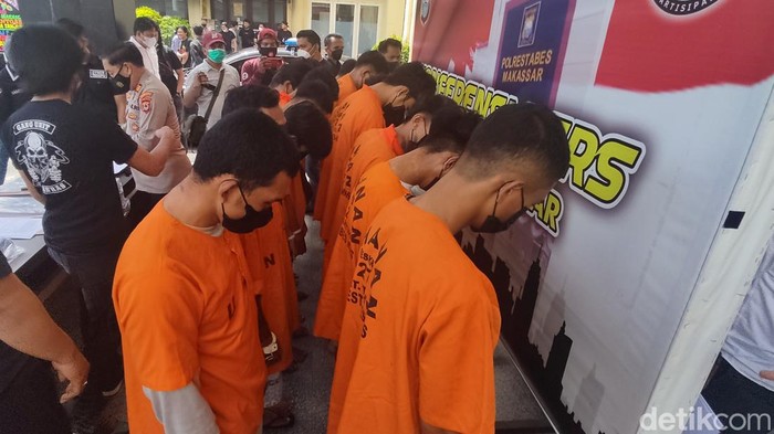 13 Remaja di Makassar serang warga karena termakan hoax. (Hermawan/detikcom)