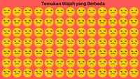 Emoji ini sekilas terlihat sama semua, padahal ada satu yang berbeda.