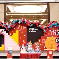 Tak mau tanggung-tanggung, untuk anak semata wayangnya, Ayu sampai rela menyewa tiga ballroom. Pesta ulang tahun ke-8 Bilqis itu pun terlihat mewah dan meriah. Foto: instagram.com/nendiaprimarasaofficial