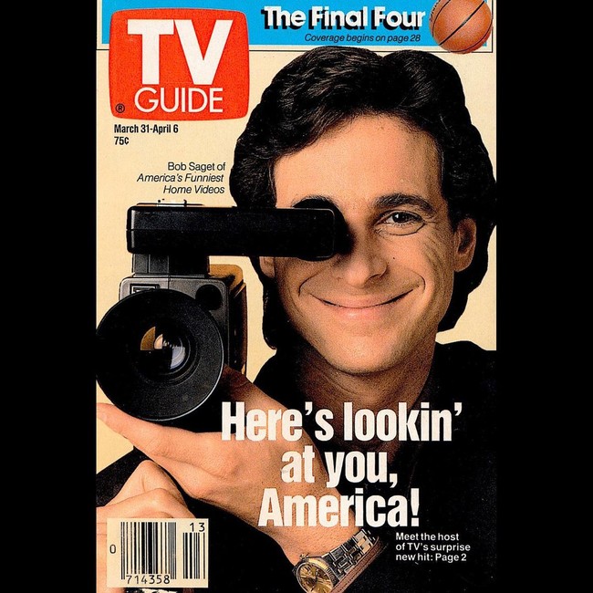 Selain sebagai aktor, ia juga dikenal sebagai pembawa acara Americas Funniest Home Videos. Bob juga menjadi pengisi suara dalam sitkom How I Met Your Mother. Foto: Instagram @bobsaget