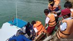 Keceriaan Siswa SD Berwisata Naik Kapal Usai Divaksin di Pangandaran