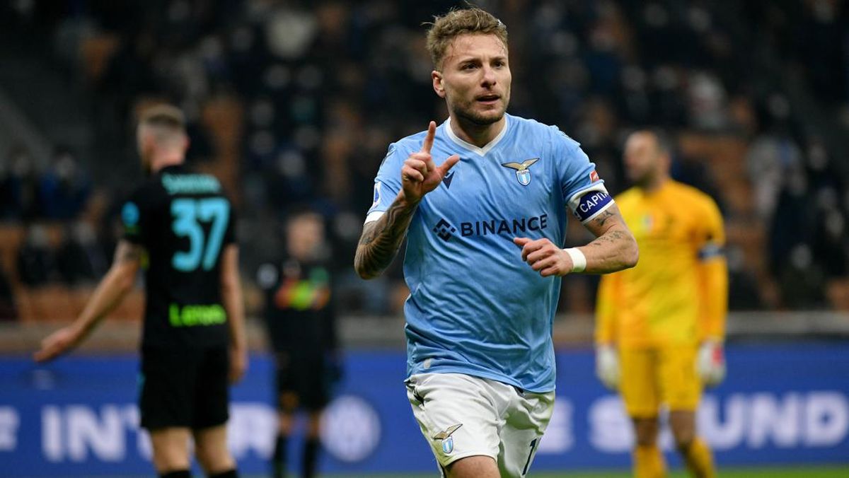 Ciro Immobile Masuk Daftar Elite Usai Bobol Gawang Inter Milan