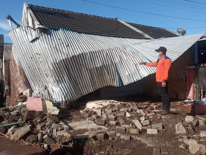 Dampak Banjir di Jember