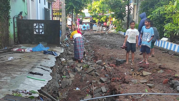 Dampak Banjir di Jember