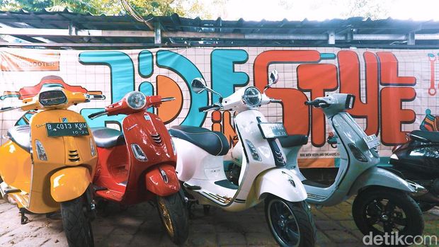 Dealer Vespa matic bekas Vescooter