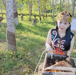 Viral Kecantikan Pengusaha Madu Kelulut dari Kalimantan, Bikin Netizen Salfok