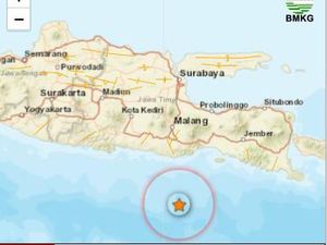Gempa Malang M 4,9 Terjadi Karena Subduksi Lempeng Indo-Australia