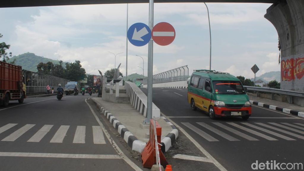 Belum Diresmikan, Jembatan Baru Leuwigajah Cimahi Jadi Sasaran Vandalisme