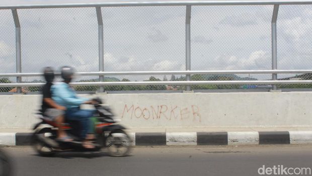 Jembatan baru di Cimahi.