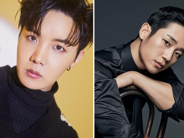 Jung Hae In dan J-Hope BTS Jung Hae In dan J-Hope BTS