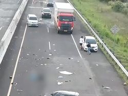 Kecelakaan Tol Kayu Agung: Pengemudi Wanita Tewas, Lubang Ditutup