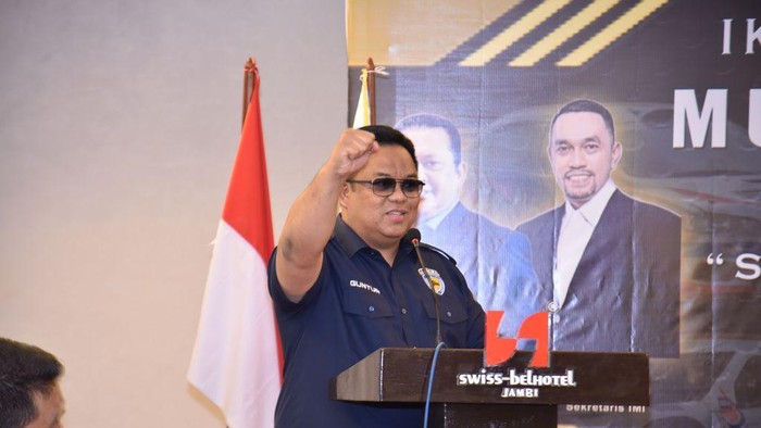 Pengurus Provinsi Ikatan Motor Indonesia (IMI) Jambi baru saja melantik AM Guntur Muchtar sebagai ketua umum yang baru. Muchtar sudah punya visi-misi untuk tiga tahun ke depan.