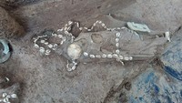 Sebuah pemakaman berusia 3.000 tahun yang berisi makam klan kaya telah ditemukan di China tengah setelah dua tahun penggalian oleh para arkeolog. (dok Anyang Institute of Cultural Relics and Archaeology)