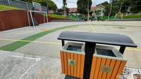 Desain ornamen taman ini pun terlihat instagramble.