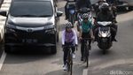 Minim Jalur Sepeda, Goweser Ikut Macet-macetan di Bandung