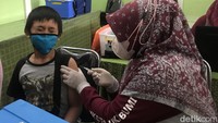 Vaksinasi anak usia 6-11 tahun akan digeber untuk mendukung pembelajaran tatap muka.