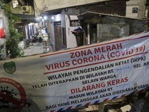 Corona Melonjak, Dua RT di Jakbar dan Jaksel Masuk Zona Merah